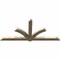 Ekena Millwork Redmond Rough Sawn Timber Gable Bracket, Douglas Fir, 108"W x 49"H x 4"D x 6"F, 11/12 Pitch GBW108X49X0406RED00RDF - alternate 3